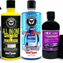 500 ML ALL IN ONE POLISH + SEALANT, 500 ML FOAM BLASTER AUTO WASH SHAMPOO, 200 ML DASHBOARD POLISH, 200 MLTYRE GLOSS Combo-29