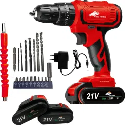 21 V /SCREWDRIVER MACHINE HEAVY DUTY ( DOUBLE BATTERY ) Cordless Drill-8
