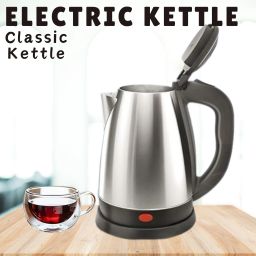 Electric Kettle with Stainless Steel Body, 2 Litre, for boiling Water/CoffeeH127 Beverage Maker-image-106
