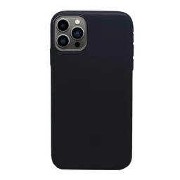 Macmerise Eco-ver Soft Bamboo & Starch Based Material Back Cover for Apple iPhone 14 Pro (Supports Wireless Charging, Bold Black)-image-94