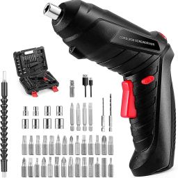 Electric Screwdriver 47 in 1 Rotatable Cordless Screwdriver Drill Standard Screwdriver Set-15