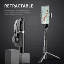 EVAAENTERPRISES 360 degree smooth rotation gimbal 3 Axis Gimbal for Mobile, Camera image 4