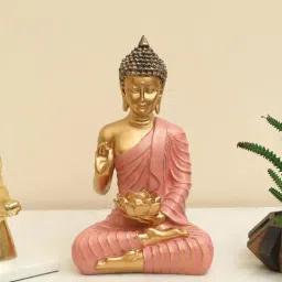 vedas Arro Buddha Tbale Decor (Pink)-picture-19