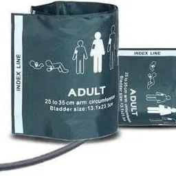 Alexera Reusable NIBP Adult Cuff-Single Tube Size25-35cm,Comptible with Monitor Set of 2 Bp Monitor Cuff-6