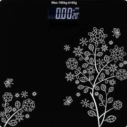 Dhe Balaji Weight Machine Pro Max | Premium Design Heavy Duty Electronic Thick Tempered Glass LCD Display Digital Personal Bathroom Health Body Weight Bathroom Weighing Scale | weight bathroom scale digital | Weight Scale For Human Body by Wyott Weighing Scale-5