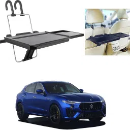 FT-08 Car Back Seat Tray, Foldable Laptop Desk and Food Tray For Levante Cup Holder Tray Table-image-83