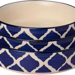 Ceramic Salad Bowl Ceramic Salad Tray/Bowl-Dish Bowl-Salad Plate Serving Snacks (5.5,6.5,7.5 Inch)-11