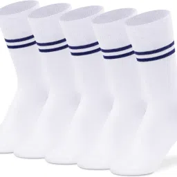 Supersox White Uniform Sock-25