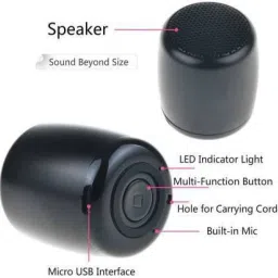 NKL Mini Boost 165 Bluetooth Speaker for car/laptop/home audio & gaming Mini Speaker Speaker Mod image 2