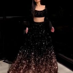 Embroidered Semi Stitched Lehenga Choli-image-34