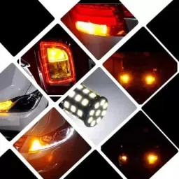 aksmit Rear, Front LED Indicator Light for Universal For Bike Universal For Car image 5