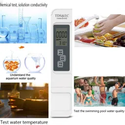 goodsbazaar RO Service Tds & EC Meter + Temperature Display Water Purity Tester with Leather Digital TDS Meter image 5