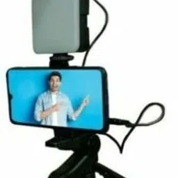APSOLIGHT Vlogging Kit Video making with Tripod Stand & LED Fill Light tripod 04 Tripod-image-16