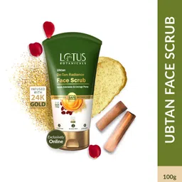 lotus botanicals Ubtan De-Tan Radiance Face Scrub-picture-36
