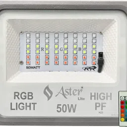 RGB 50W LED Color Changing Flood Light With Remote, IP66 Flood Light Outdoor Lamp-20
