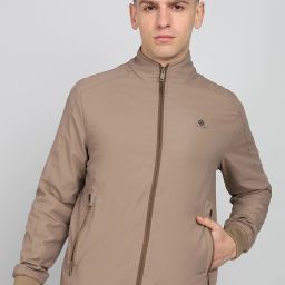 Men Solid Casual Jacket-image-54