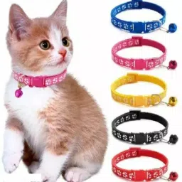 Printed 2 Pcs Cat And Puppy Collar Bell Dog & Cat Collar Charm-20