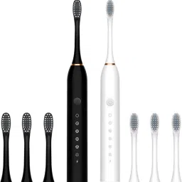 GLAMA Combo of Sonic Electric Rechargeable Toothbrush With 42,000 Stroke Electric Toothbrush-image-12