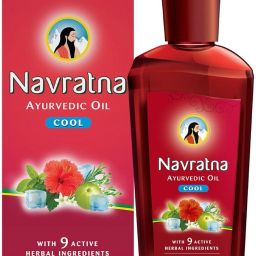 Ayurvedic Cool Oil|With 9 Ayurvedic Herbs |Relieves Headache, Fatigue Hair Oil-9