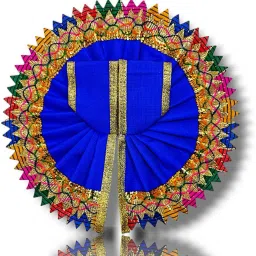 mystic vastra Laddu Gopal Ji Poshak Pack Of 6 (Size 3) Free 1 Random Poshak Dress image 2