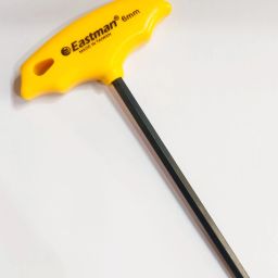 CRV Steel Hardened and Tempered Eastman 6 mm T-Type Allen Key Allen Key Set-image-49