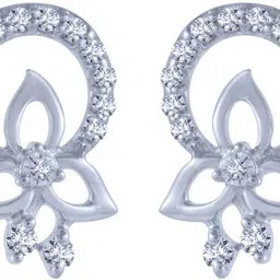 PC Chandra Jewellers White Gold 14kt Stud Earring-image-16