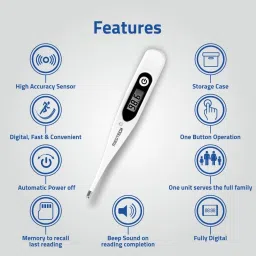 Medtech TMP 03 with One touch operations and water resistant Thermometer Thermometer image 3