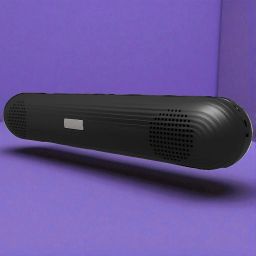 Ziddjeet X121 Sleek Soundbar with Remote Control | Wall Mountable | Loud & Clear Sound 10 W Bluetooth Soundbar-image-94