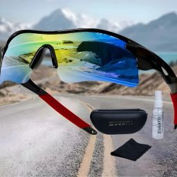 UV Protection, Polarized Mirrored Sports Sunglasses (Free Size) (Men-Women)-image-3