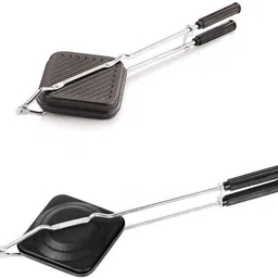 masox store Street Food Combo Toaster with Grill and Regular Sandwich Maker Plates Grill, Toast-picture-15