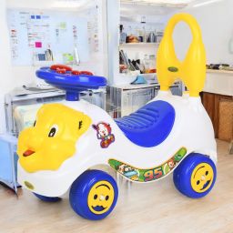 Push Car/ Baby Car with Music, Toy Storage and Back Rest-28