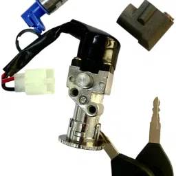 (seat, panel, lock) Key lock Set for EV scooters and Hero Flash Scooter Key Switch Lock-picture-17