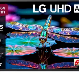 AI TV UA8200 164 cm (65 inch) Ultra HD (4K) LED Smart WebOS TV 2025 Edition with Alpha7 AI Processor 4K Gen8 | 4K Super Upscaling | AI Picture Pro | 4K Expression Enhancer | NEW AI Magic Remote Compatible | AI Search with MS Copilot | AI Sound Pro (9.1.2 ch) | Dolby Atmos | Chromecast Built-in-46