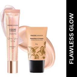 Flawless Glow Combo - Strobe Cream (18 ml) + Tinted Moisturizer (18 gm) Highlighter-17