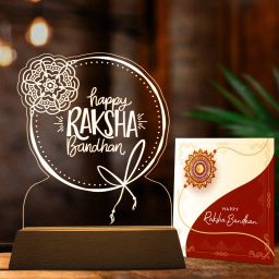 Raksha Bandhan Gift Lamp for Brother & Sister Table Lamp-25