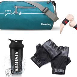 Stylish Polyester gym bag 4in1 combo kit bag-image-28