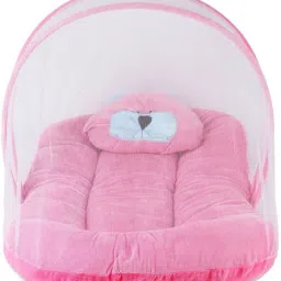 Cotton Mosquito Protector Comfy Baby Bed CRX_BYMN_0035_PW Portable Crib-image-52