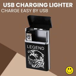USB Rechargeable Lighters With Cigarette Case & Friendly Pocket Size LighterA121 USB Rechargeable Lighters With Cigarette Case & Friendly Pocket Size LighterA121 Pocket Lighter-picture-18