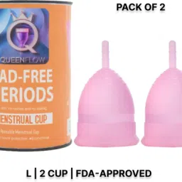 Medium Reusable Menstrual Cup-image-3