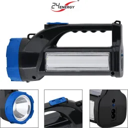 24 energy Long Range Laser Torch with Side SMD Light | Blue Torch image 5