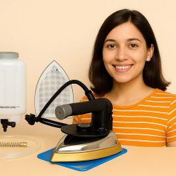 es300L Steam iron box with 4ltr tank 1800 W Steam Iron-image-65