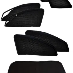 Side Window, Rear Window Sun Shade For Mahindra XUV 500-13