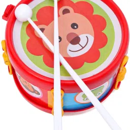 - Small Drum - Musical Drum With 2 Sticks - Animal Print - Play & Learn Music-image-54