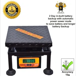 GRAMTECH Weight 100kg x 10g Weighing Scale Machine Double Display for Shop Weighing Scale image 4