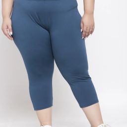 Women Blue Capri-image-25