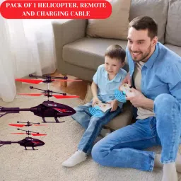 vezimon Gravity Sensor Toy Remote Control Helicopter for Kids image 3