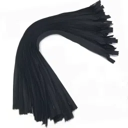 43 cm Long Size black Color Nylon Invisible Zipper Closed End DIY Sewing Craft Black Nylon Invisible Zipper-24