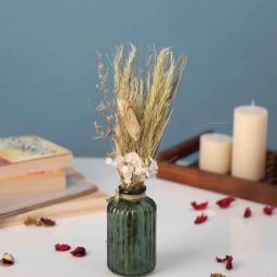 de maison decor Sherrie Green Glass Artificial Flower-picture-38