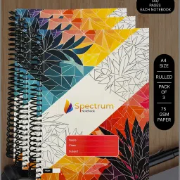 Spiral Notebook A4 Notebook Ruled 140 Pages-image-69