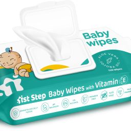 Baby Wet Wipes With Lid Enriched With Aloe-Vera And Jojoba Oil(Pack of 1)-image-25